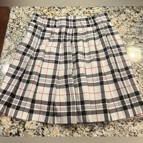 Empyre by Zumiez Plaid Mini Skirt size medium brown and tan school girl - Picture 7 of 12